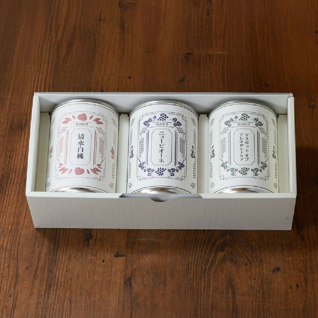 岡山県産フルーツ缶詰詰合せ