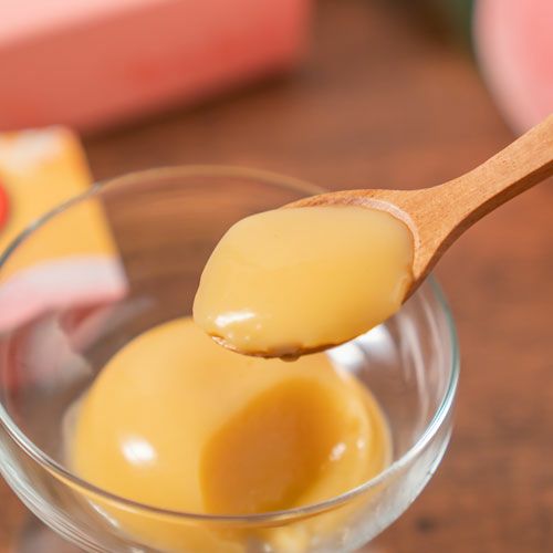 おかやま桃子　金桃ぷりん