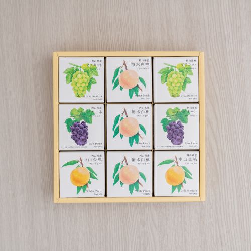 岡山県産フルーツゼリー