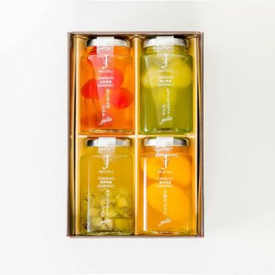 国産フルーツのジュレ