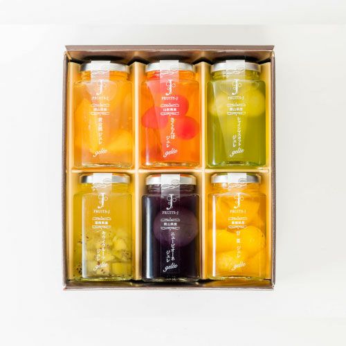 国産果実のジュレ詰合せ