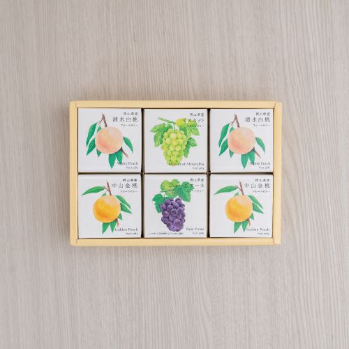 岡山県産フルーツゼリー詰合せ