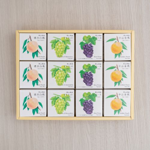 岡山県産フルーツゼリー