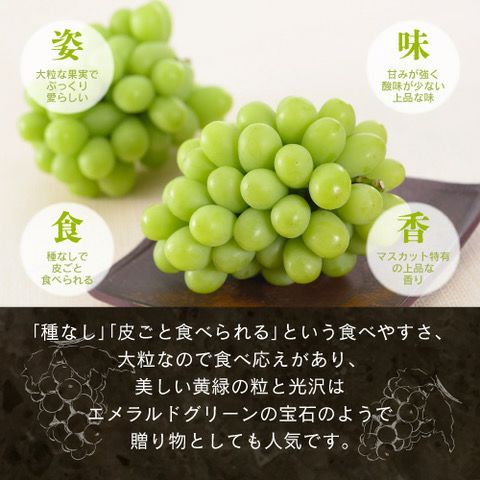 晴れの国おかやまのシャインマスカット