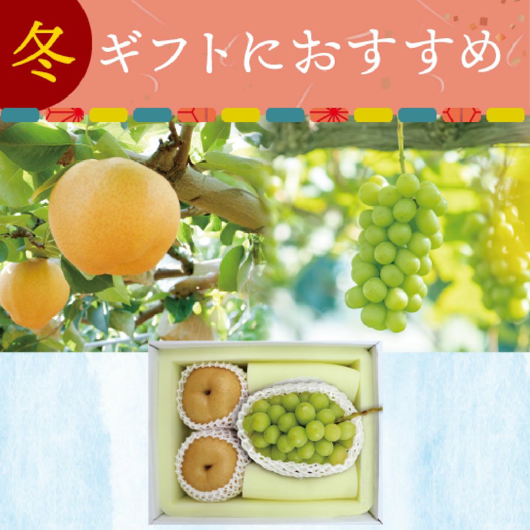 旬果蔵出しシャインマスカット＆あたご梨